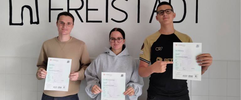 Cambridge-Prüfung bestanden!